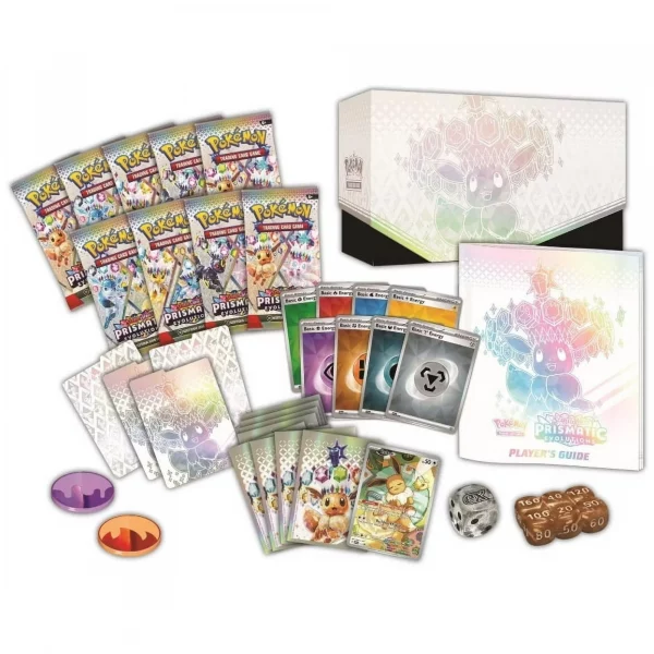 Pokémon Scarlet & Violet - Prismatic Evolutions Elite Trainer Box (ETB) - Image 3