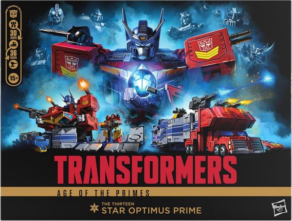 Transformers Generations Age of the Primes Titan Star Optimus Prime - Image 5