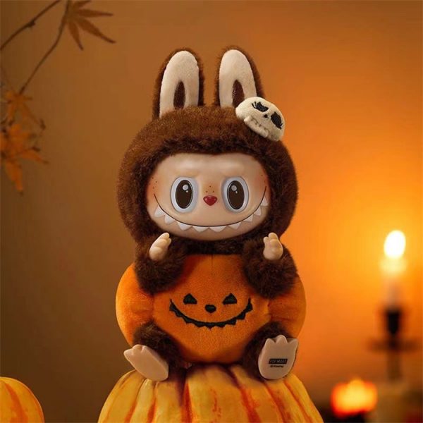 New Arrival Halloween Labubu POP Doll Cute Anime Monster Pumpkin Kawaii - Image 3