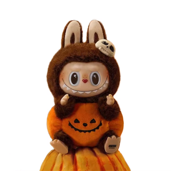 New Arrival Halloween Labubu POP Doll Cute Anime Monster Pumpkin Kawaii - Image 2