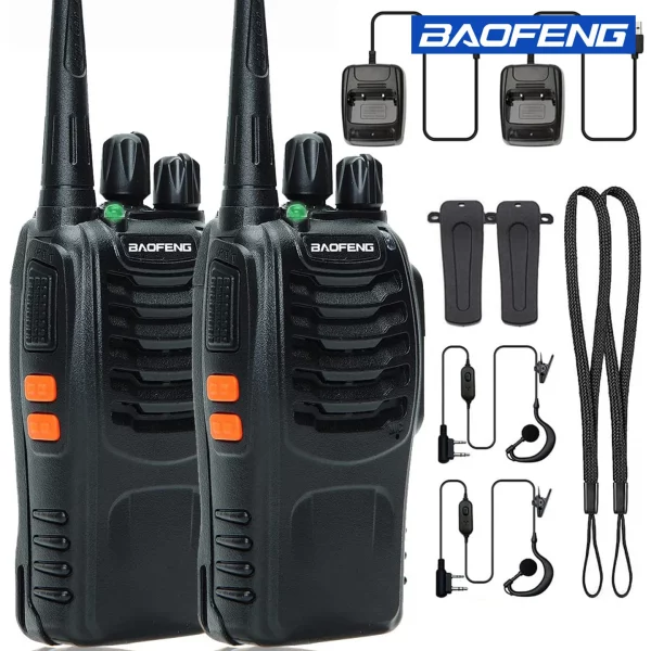 1 or 2 pairs of Baofeng BF-888S Walkie-Talkie UHF Two Way Radio 400-470MHz Frequency Range for Outdoor Adventures - Image 7