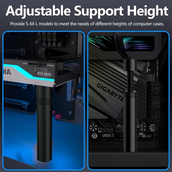 Graphics Card GPU Support Bracket Video Card Sag Holder Bracket GPU Holder Anti Sag Stand - Image 6