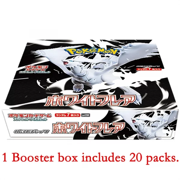 Pokémon PTCG Game Collection Foil Card DIY Cards - sv11B sv11W Scarlet & Violet: Black Bolt & White Flare - Booster Box Japanese - Image 3