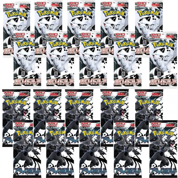 Pokémon PTCG Game Collection Foil Card DIY Cards - sv11B sv11W Scarlet & Violet: Black Bolt & White Flare - Booster Box Japanese - Image 8