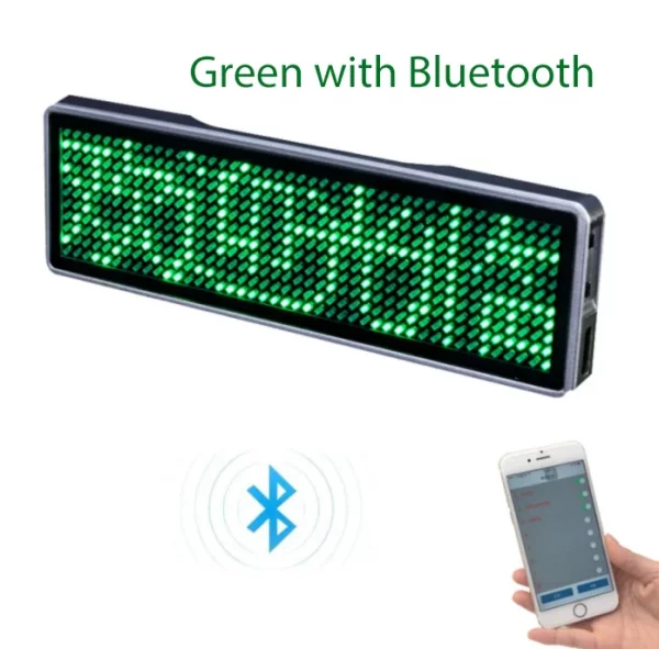 Bluetooth LED Module Name Badge DIY Programmable Scrolling Message Board Mini LED Display HD DIY Electronic Kit - Image 12