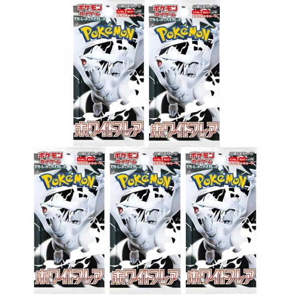 Pokémon PTCG Game Collection Foil Card DIY Cards - sv11B sv11W Scarlet & Violet: Black Bolt & White Flare - Booster Box Japanese - Image 18